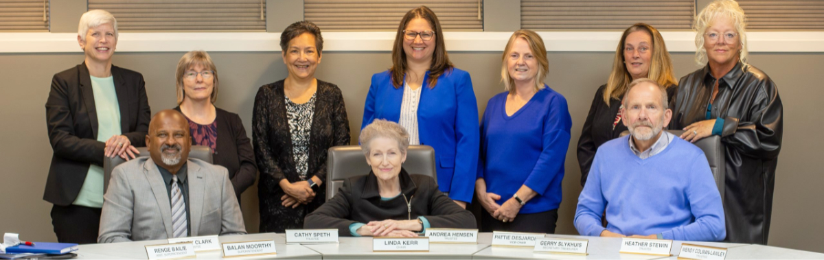 SD78 Board Members Group Photo
